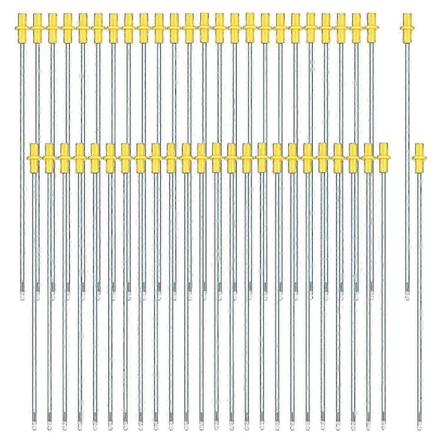 50 Pieces Disposable Artificial Insemination Rods Disposable Breeding Rod Tube Flexible Breeding Ca