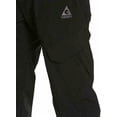 thumbnail image 2 of Gerry Men's Water-Resistant Fleece Lined Stretch Snow Pant, Black Medium, 2 of 3