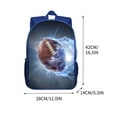 thumbnail image 3 of Large Capacity Backpack for School & Travel - Water-Resistant Laptop Backpack with Cushioned Back for Men & Women, 3 of 6