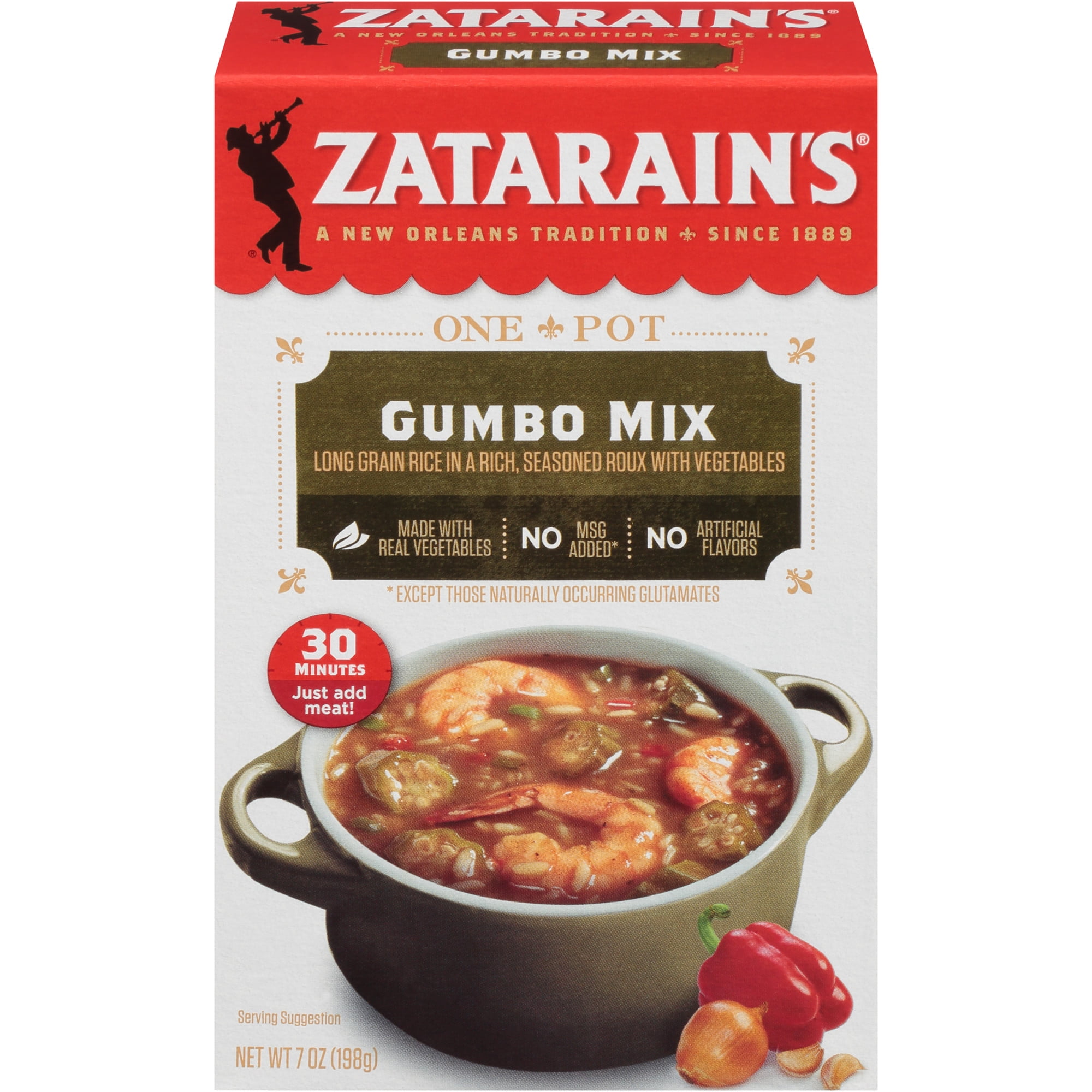 Zatarain's Gumbo Rice, 7 oz