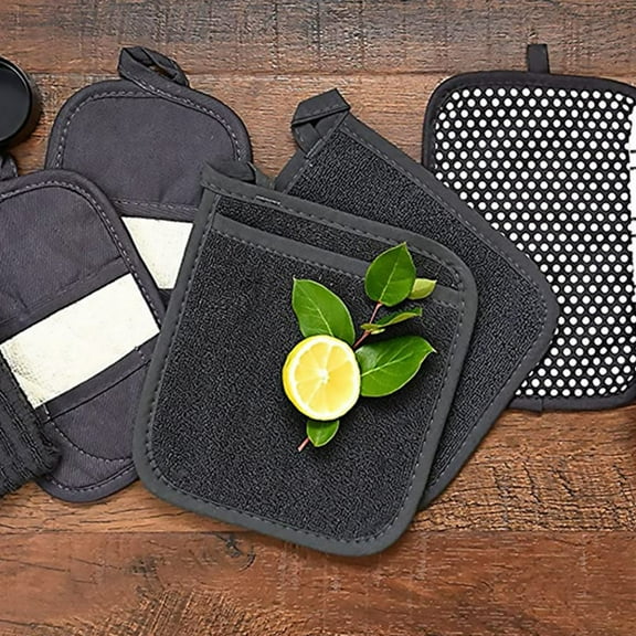 WHAMVOX  Oven Mitts Anti-scald Gloves Heat Resistant Mittens Must-have Kitchen