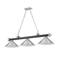 thumbnail image 5 of 2306-3MB-BN-BN15-Z-Lite-Cordon - 3 Light Billiard In Traditional and Classical Style-14 Inches Tall and 14 Inches Wide, 5 of 7