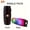 Black, variant on TG157 Portable Wireless Speaker with 5.0 LED Flash, 10W Dual Drivers, FM Radio, TF/AUX/USB, 1200mAh for Outdoor Camping Travel