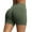 Green, variant on Iugvhana Women's Yoga Shorts Seamless Stretch High Waist Tummy Control Leggings Slim Fit Soft Breathable Gym Workout Running Shorts Green M