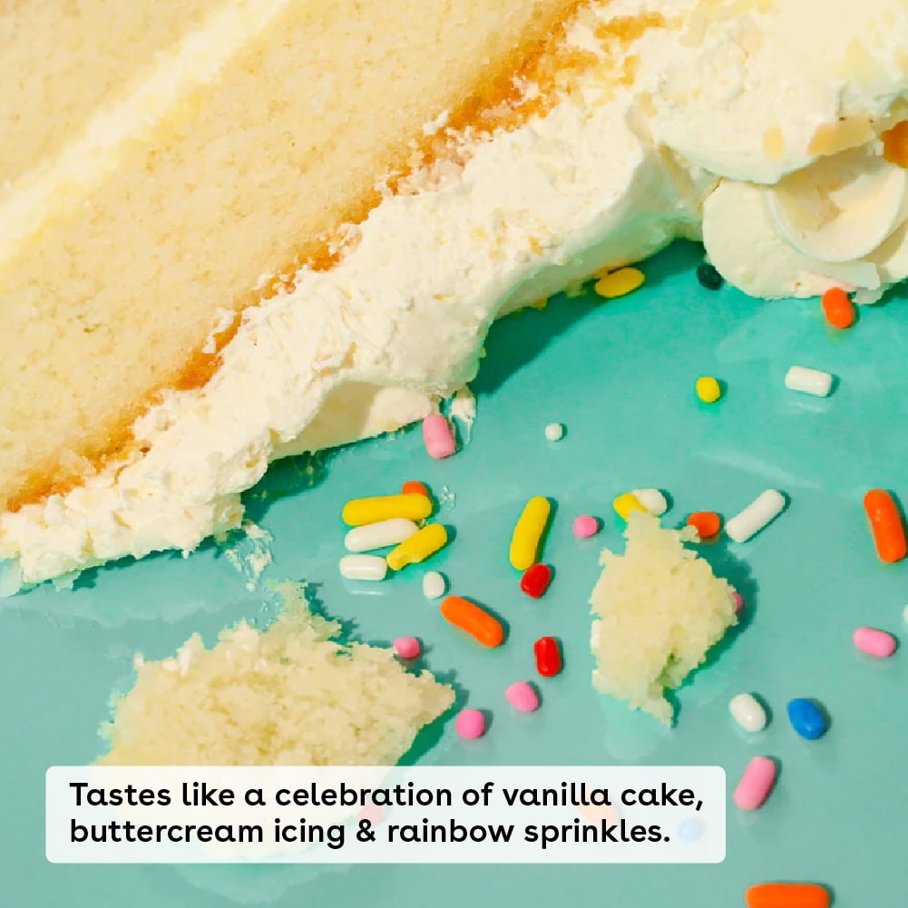 eos 100% Natural and Organic Lip Balm Sticks, Birthday Cake, 2pk, 8g