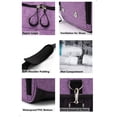 thumbnail image 4 of Bolsa de gimnasio Fitgriff con compartimento para zapatos y artículos húmedos, color morado, 19 x 10 x 10 cm, 4 of 6