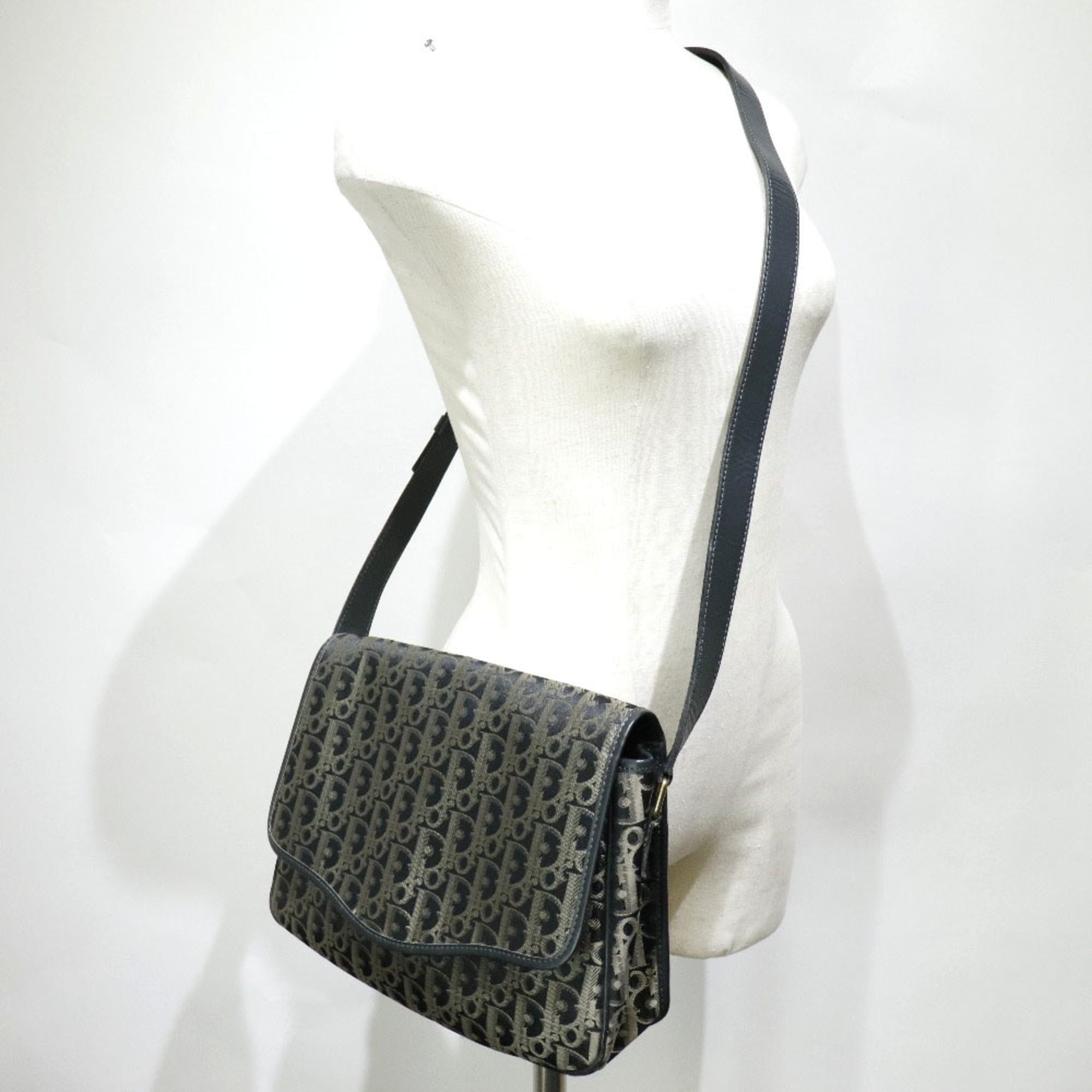 Black Trotter Coated Canvas & White Leather Mini Saddle Bag – Yard of Deals