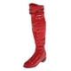 thumbnail image 5 of Botas de Cuerpo Grosero CUTICAT 1/6 Para Kumik HT TTL Modelo de Muñeca Rojo, 5 of 8