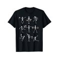 thumbnail image 1 of Camiseta de fiesta de Halloween con esqueleto bailando con vino Hallo, 1 of 6