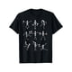 thumbnail image 1 of Skeleton Dancing with Hallo Wine Halloween Party Shirt T-Shirt, 1 of 6