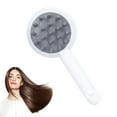 thumbnail image 3 of Shampoo Brush Scalp Massager, Hair Massager Head Scrubber Scalp Brush, Wet, Dry Manual Scalp Care Brush, Silicone Shower Hair Brush, Soft Comb for Women, 3 of 9