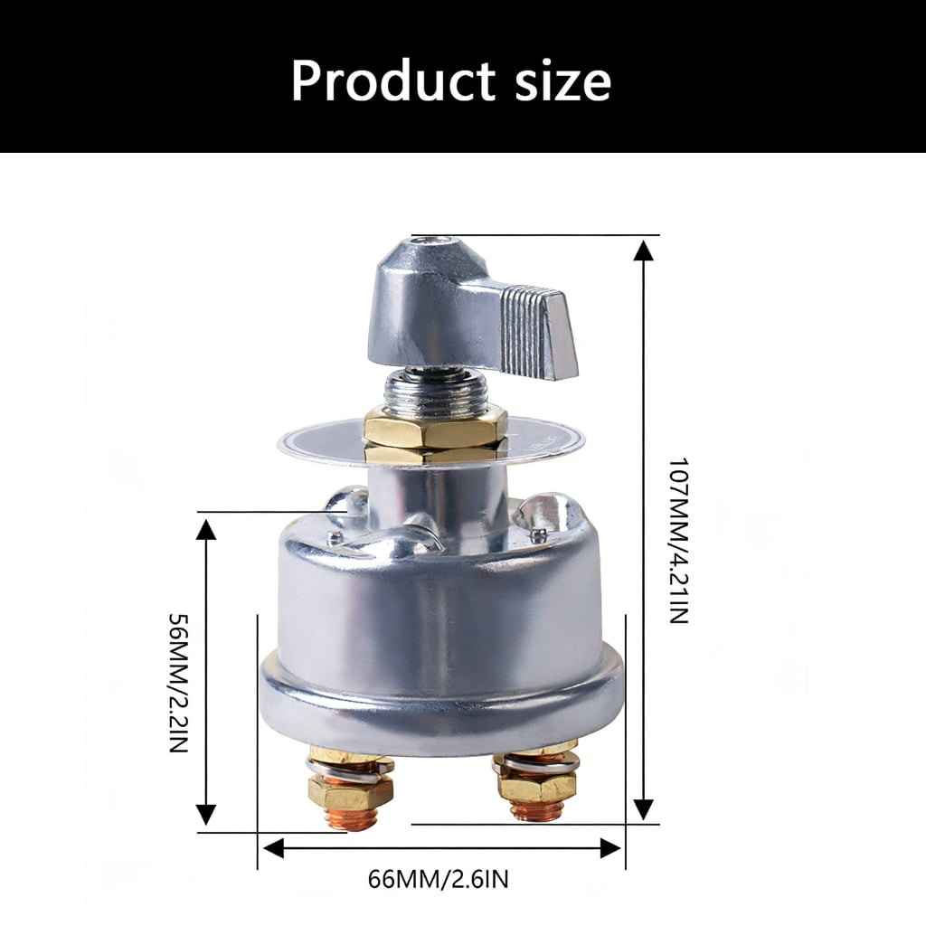 Quick Release Battery Switches Perfect For Various Vehicle Types Disconnect Switches