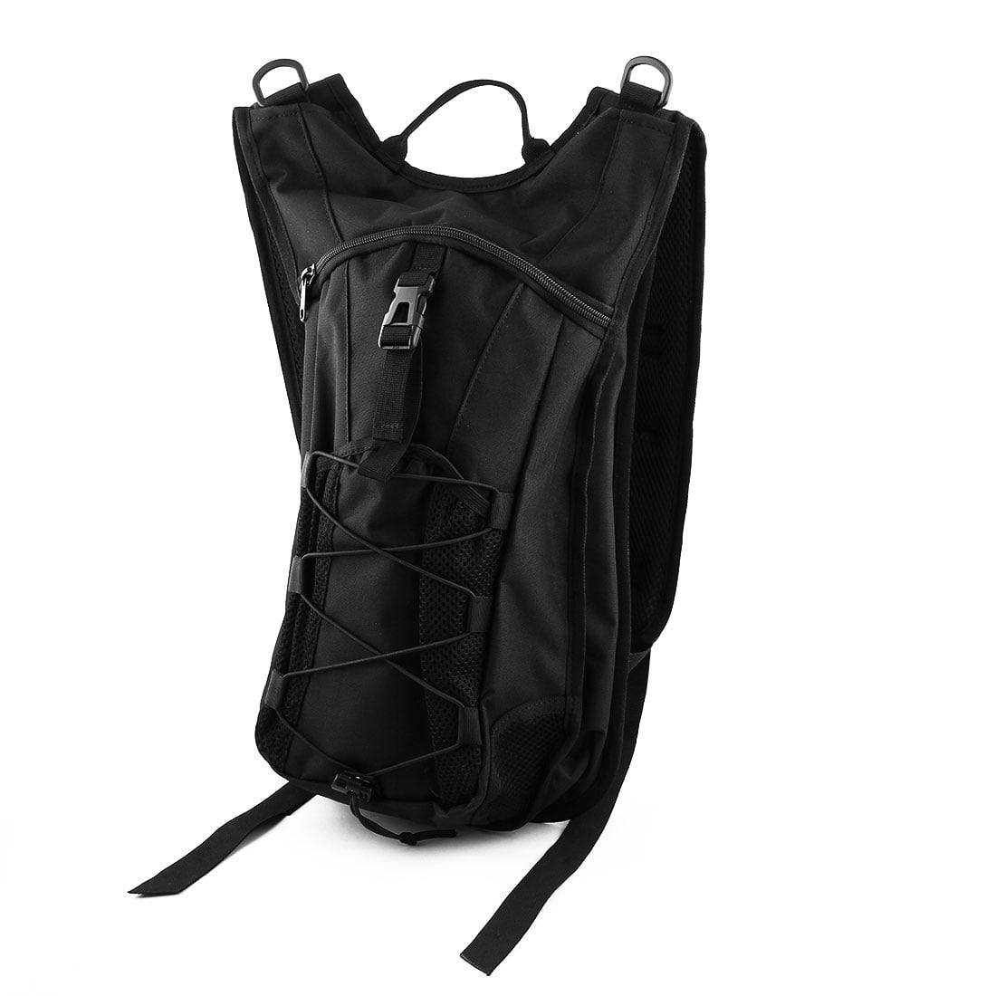 Hiking Camping Cycling Hydration Pack Backpack Black w 2.5L Water Bladder Bag by Unique-Bargains