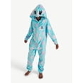 thumbnail image 7 of Justice Girls Long Sleeve Zip Front Hooded Onesie Pajama, Sizes 5-18, 7 of 7