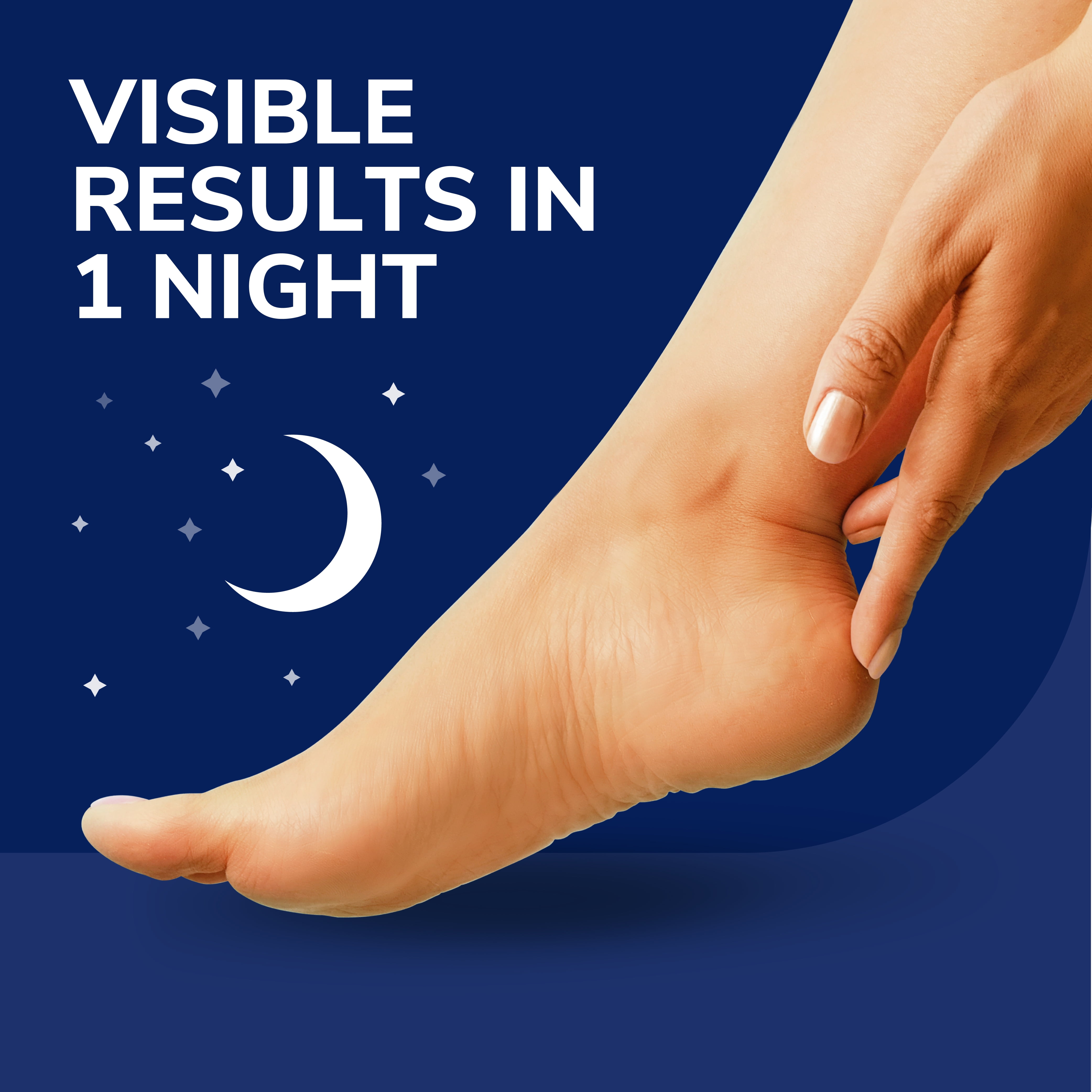 (4 pack) Dr. Scholl's Rough, Dry Foot Renewal Ultra Overnight Treatment Kit with 3oz Foot Cream and Foot Sleeves