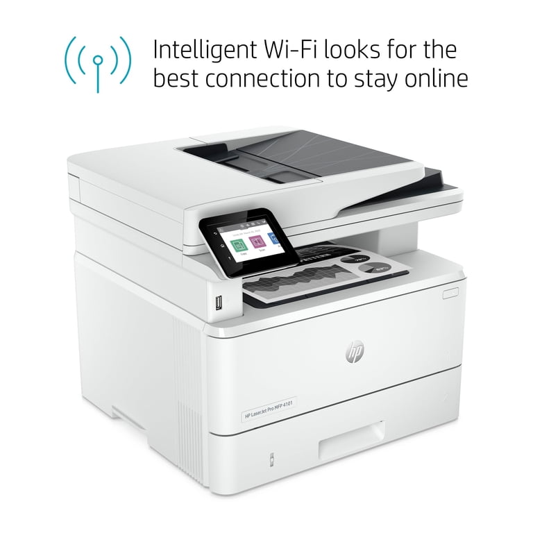HP LaserJet Pro MFP 4101fdw Wireless Printer, Fax, Scanner, Copy
