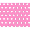 thumbnail image 2 of SheetWorld Fitted 100% Cotton Percale Oval Crib Sheet, Fits Stokke Sleepi 26 x 47, Polka Dots Pink, 2 of 4