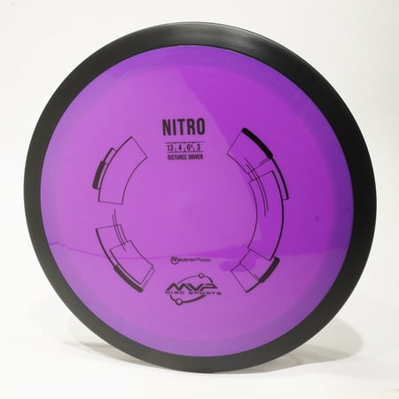 MVP Neutron Nitro Disc Golf Distance Driver Pick Color/Weight [Stamp & Exact Color May Vary] Purple 173-174 grams