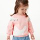 thumbnail image 5 of Gibobby Sudadera playera de manga larga con cuello redondoNiños Niñas otoño Animal estampado sudaderas algodón Casual cuello redondo manga larga Tops pul(Rosa, 1-2 Años), 5 of 5