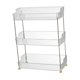 thumbnail image 2 of Organizador de encimera de baño, soporte para cosméticos, estante multiusos, organizador de maquillaje para tocador, lápiz labial, mostrador de baño 3 niveles, 2 of 7