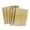 Gold Tone, variant on Uxcell Heat Resistant Red Strip Tables Mats Placemats 6Pack