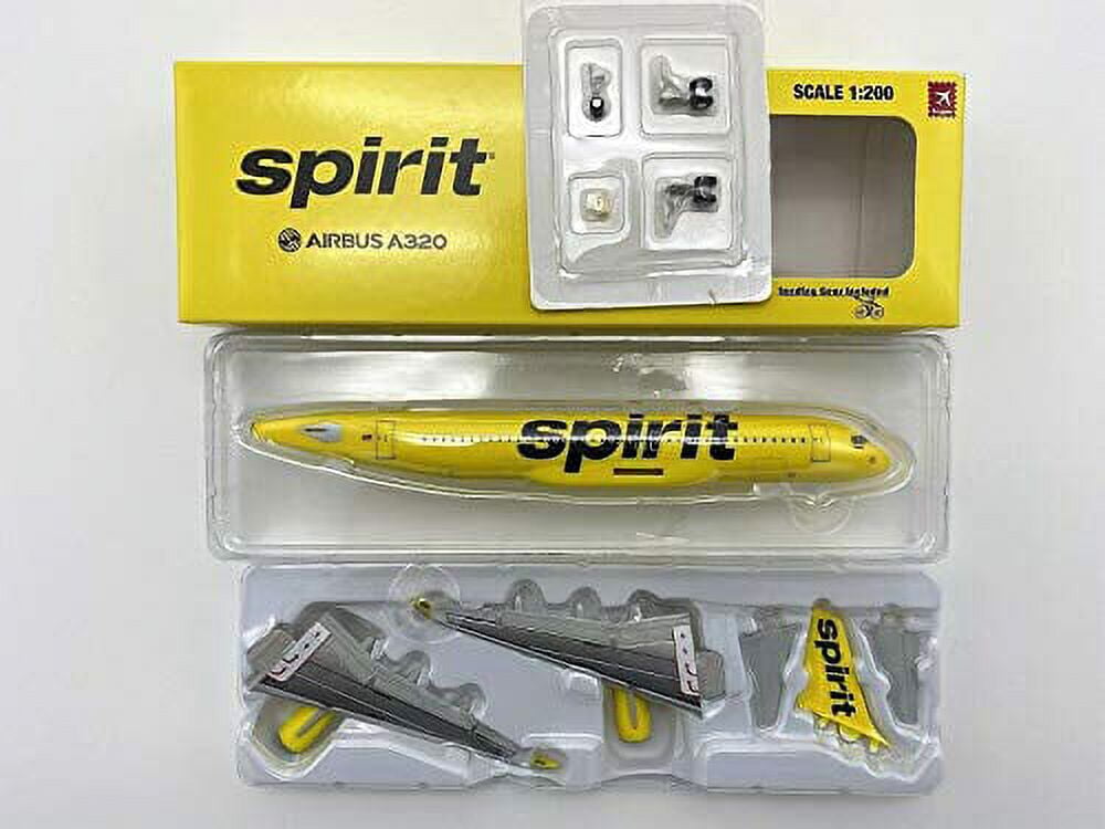 Hogan HG11229G Spirit A320 1-200 with Gear Aircraft - Walmart.com