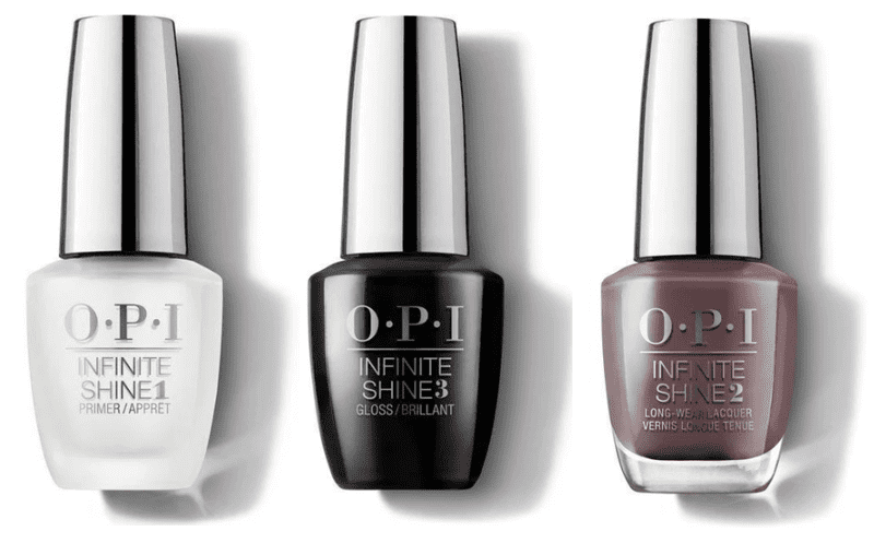 OPI Nail Polish Lacquer Infinite Shine 3 CT Combo - Base, Top + You Don ...