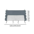 thumbnail image 7 of JISADER Forklift Roof Cover for Rain Forklift Accessory Awning Light Gray 105x125cm, 7 of 7