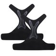 thumbnail image 1 of FBA nuevo protector de tobillo de neopreno presurizado ultrafino protector de tobillo deportivo negros paresnegros, 1 of 8