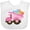 AA-White, variant on Inktastic Easter Jelly Bean Dump Truck Girls Baby Bib