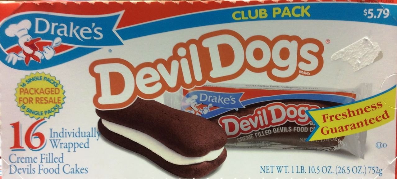 Drake's Club Pack Devil Dogs Cakes, 27.7 oz