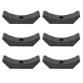 thumbnail image 6 of Worgeous  6 Pcs Dumbbell Rest Weight Holder Bracket Saddles Brackets Dumbbells Fitness Black, 6 of 8