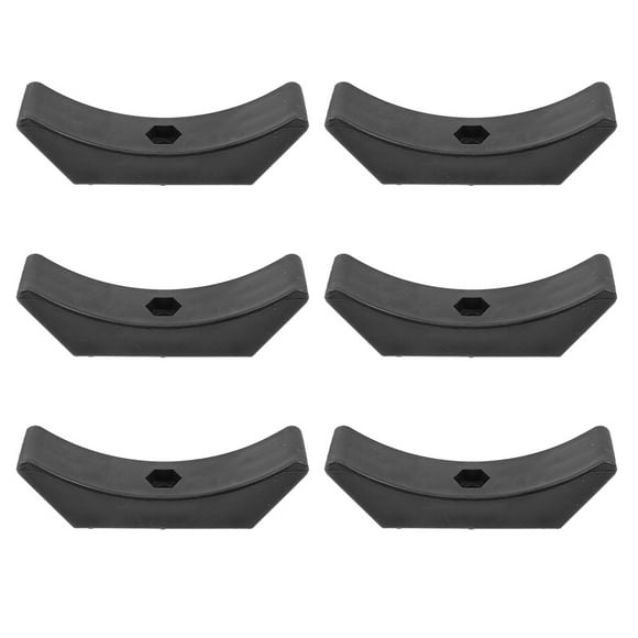6pcs Mancuerna Sillín de reemplazo resistente soporte de mancuernas resistente al desgaste Soporte de mancuerna