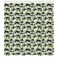 thumbnail image 3 of Ambesonne East Shower Curtain, Eastern Branches Leaves Print, 69"Wx84"L, Pale Green White, 3 of 3