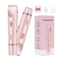 thumbnail image 1 of Dermave Bikini Shaver, Dual Head Shaver Women, 2 In 1 Wet Dry Electric Bikini Trimmer For Women, 1 of 5