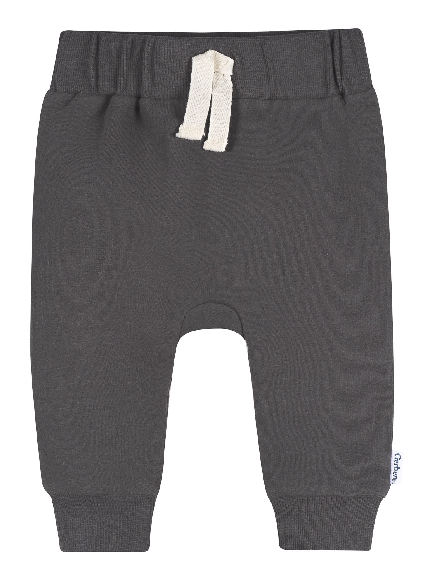 Gerber Baby and Toddler Neutral Joggers, 3-Pack, Sizes 0/3 Months - 5T