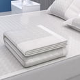 thumbnail image 2 of TTJ Summer Rattan Mat High End Folding Ice Silk Sleeping Pad Breathable Household Dormitory Rug Cool Mattress Cover for Summer Use, 2 of 8