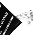thumbnail image 3 of Mosiee Shuffle Se9 Electric Guitar Strings Metal Rock Nickel Wound String Silver 6 Pcs, 3 of 8