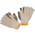 thumbnail image 2 of Gants de Travail Tricotés en Fil de Coton Polyester PVC (blanc) - grand (2 Paires), 2 of 2