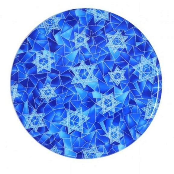 Andreas TR-244 Jewish Start Blue Trivet- Pack of 3