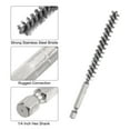thumbnail image 4 of 5Pcs Bore Brush Stainless Steel 9mm Dia Cleaning Wire Brush Tube Pipe Cleaner with Handle 1/4 Inch Hex Shank, 4 of 6