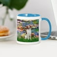 thumbnail image 3 of CafePress - Lilies 2/Brittany Spaniel Large Mugs - 11 oz Ceramic Mug - Novelty Coffee Tea Cup, 3 of 4