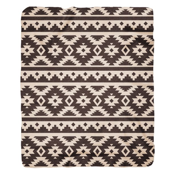 The Northwest Company American Heritage Fleece 48" x 60" Native Brown