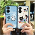 thumbnail image 6 of HBH-Phone Case For TCL 50 5G/50XE 5G/50XE NXTPAPER 5G, Anti-dust Cartoon Silicone Cute Protective Anti-knock Back Cover Shockproof Graffiti Durable Dirt-resistant Phone Pouch TPU, 6 of 9