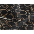 thumbnail image 3 of Ambesonne Abstract Quilted Bedspread Set 3 Pcs, Motifs in Earthy Colors, Queen, Black Umber Taupe, 3 of 4