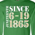 thumbnail image 4 of Inktastic Juneteenth Since 6-19-1865 Long Sleeve T-Shirt, 4 of 5