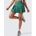 thumbnail image 4 of CRZ YOGA High Waisted Pleated Tennis Skirts for Women Mini Lined Casual Tummy Control Skort with Pockets, 4 of 4