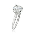 thumbnail image 3 of Ross-Simons 3.00 Carat Lab-Grown Diamond Solitaire Ring in 14kt White Gold, Women's, Adult, 3 of 5