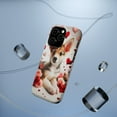thumbnail image 5 of DistinctInk Tough Case for Apple iPhone 13 Pro MAX (6.7" Screen), Compatible with MagSafe Charging - Valentine's Day Norwegian Lundehund Puppy, 5 of 6