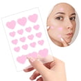thumbnail image 4 of Ndcxsfigh 18 Parches Coloridos para Espinillas para Parches Acné Hidrocoloide Facial (corazón Rosa), 4 of 9